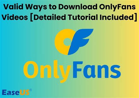 onlyfan download|How to Download OnlyFans Videos in 2024 [7 Ways Provided]